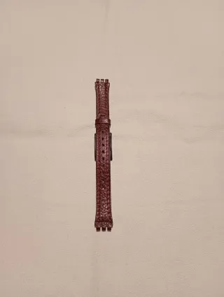 Cinturino Swatch Pelle Marrone 14mm