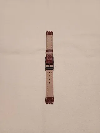 Cinturino Swatch Pelle Marrone 14mm
