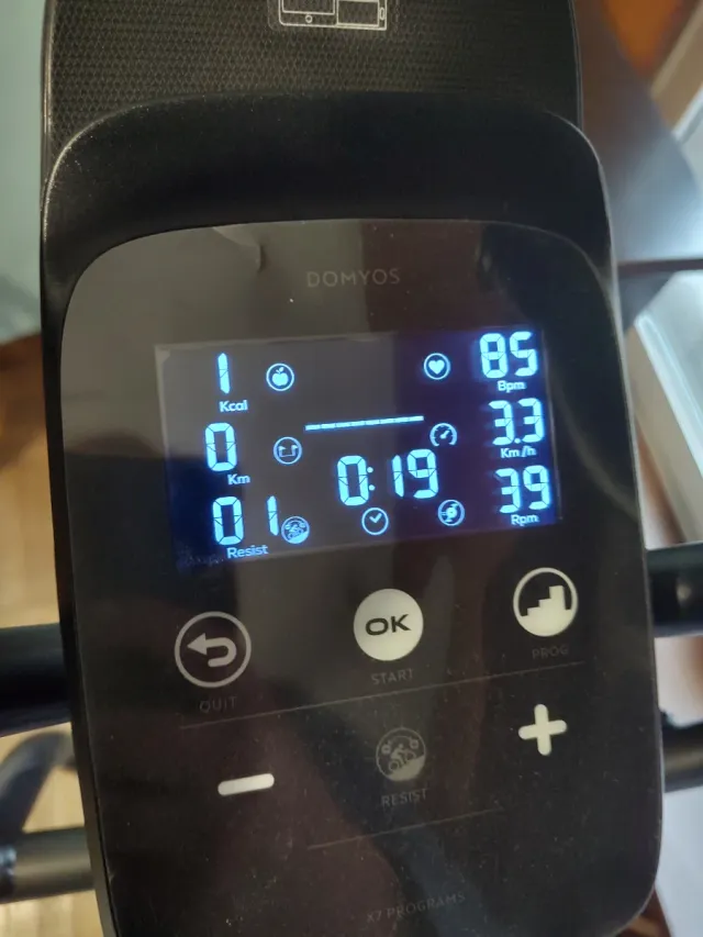 Elíptica Nueva DOMYOS X7 Programas