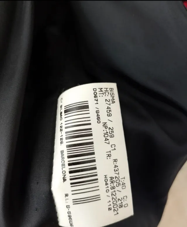 Chaqueta Burberrys Mujer Roja y Negra