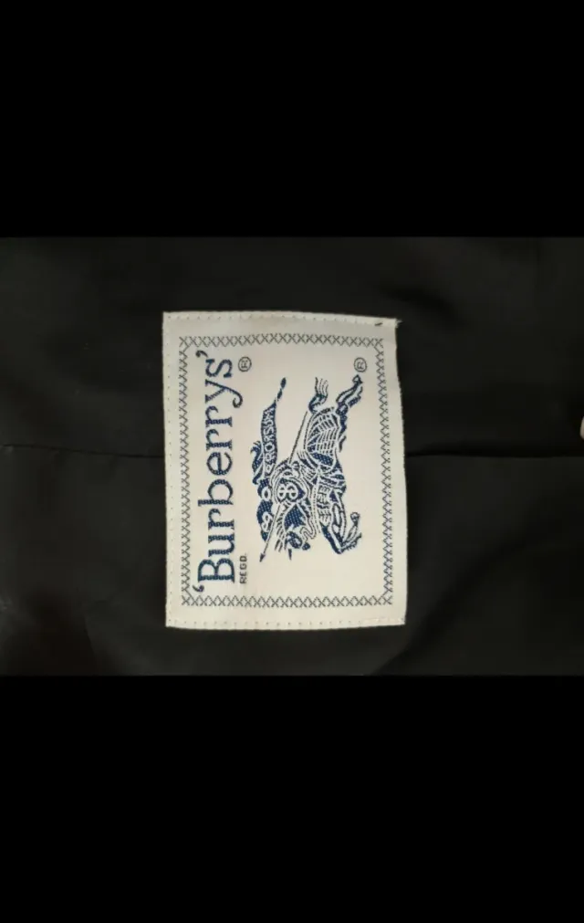 Chaqueta Burberrys Mujer Roja y Negra