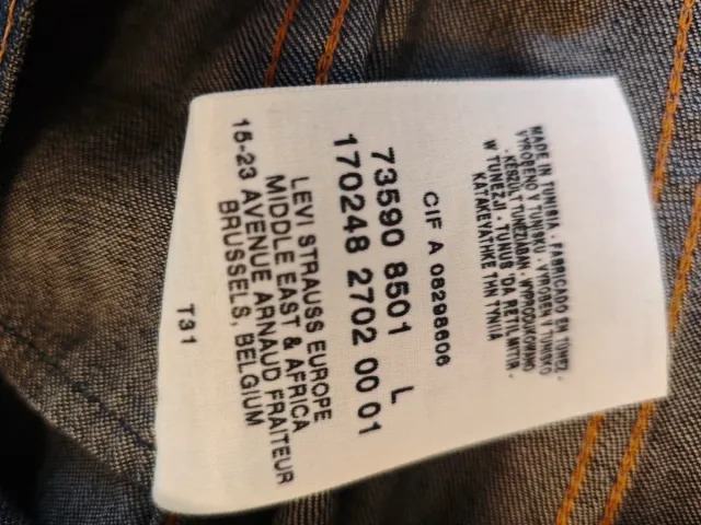 Cazadora Vaquera Levi's Azul