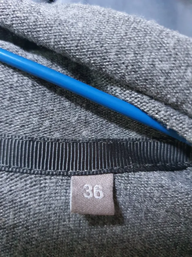 Cardigan mujer gris talla M