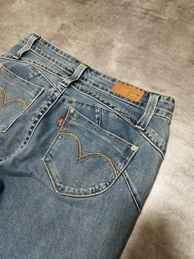 Vaqueros Levi's Low Rise Skinny Talle Bajo