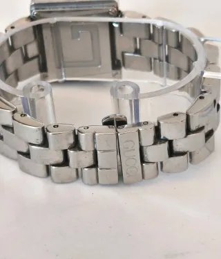 Orologio Gucci Donna Quadrato Nero Argento