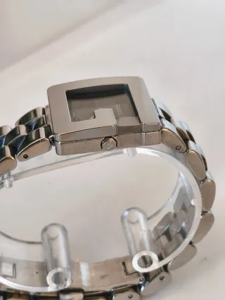 Orologio Gucci Donna Quadrato Nero Argento