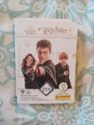 Cromos cartas Harry Potter Panini wizard world