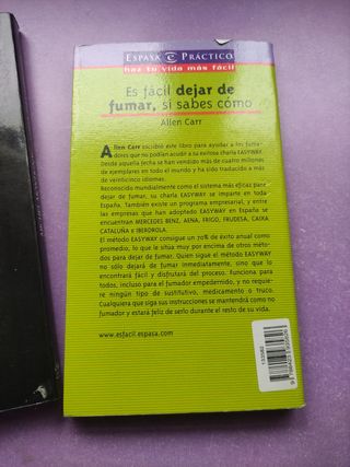 Lote 2 Libros: Dejar de Fumar y Adelgazar