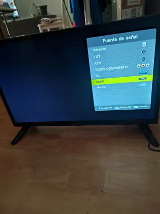 Televisión 55 x 34 cm