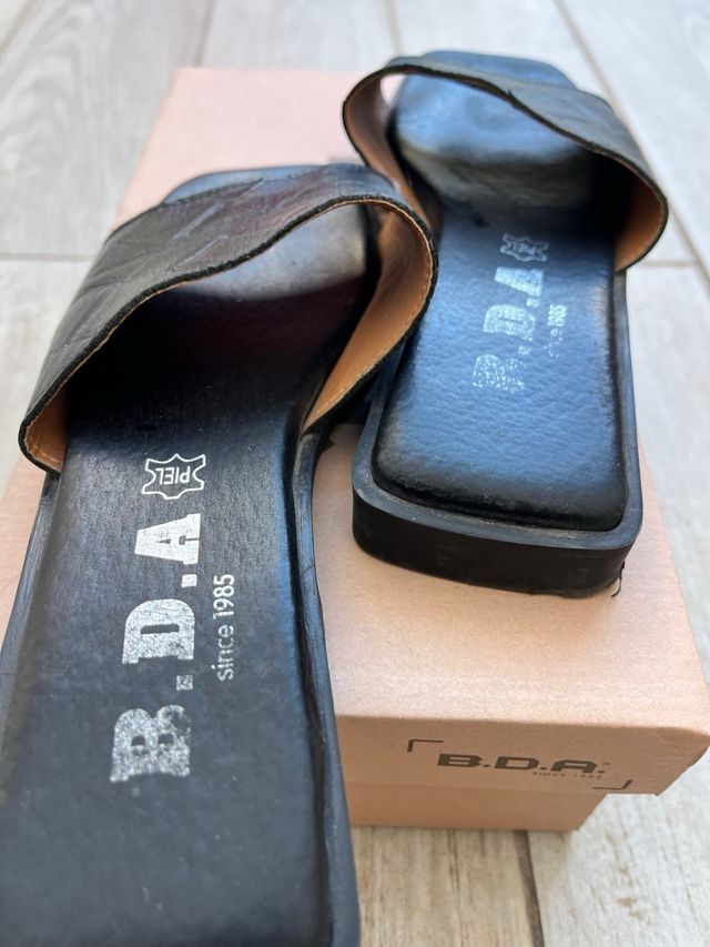 Sandalias P.D.A. Piel Talla 38