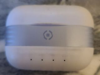 Celly Slim1 Auricolari Bluetooth Bianco/Argento