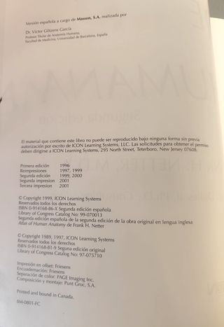 Atlas de Anatomia Humana - 2 Edicion (Spanish E...