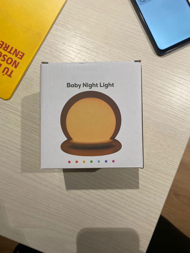 Luz Nocturna Bebé KOOFiT Portátil 7 Colores