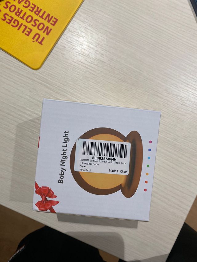 Luz Nocturna Bebé KOOFiT Portátil 7 Colores