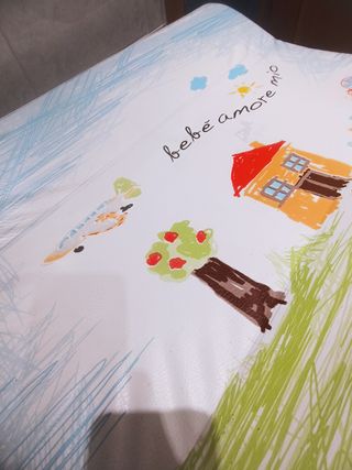 Cambiador bañera bebé