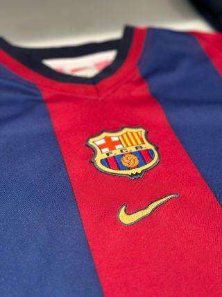 Camiseta F.C. Barcelona 1998 Talla XL Niño