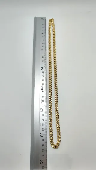 Cadena de oro 18 quilates 65 cm de largo