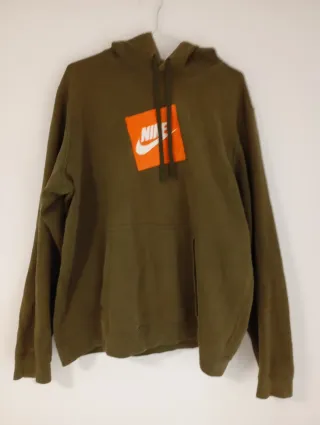Sudadera con capucha Nike Hombre Talla L Verde