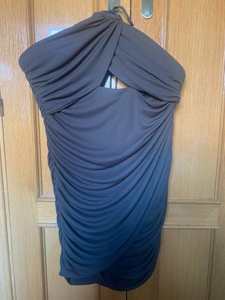 Vestido Zara Cut Out Verde