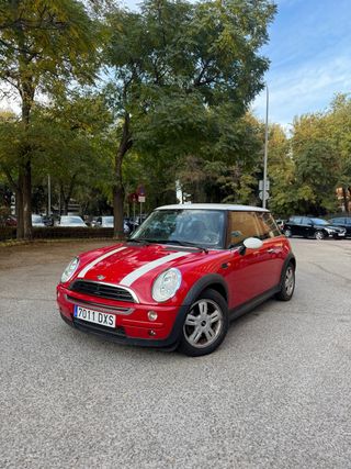 MINI ROJO TECHO BLANCO GARANTIA!