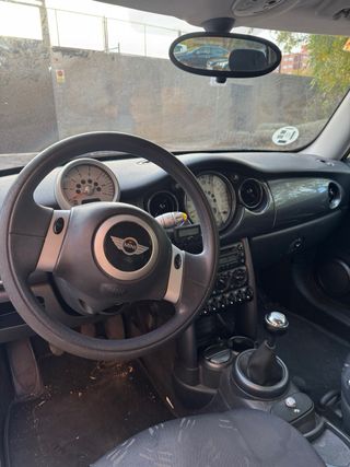 MINI ROJO TECHO BLANCO GARANTIA!