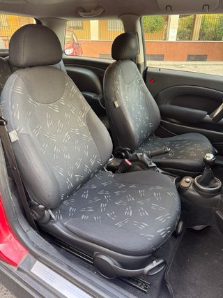 MINI ROJO TECHO BLANCO GARANTIA!