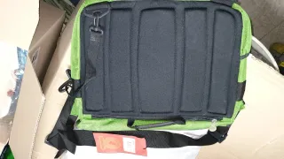 Borsa scuola Invicta verde nero