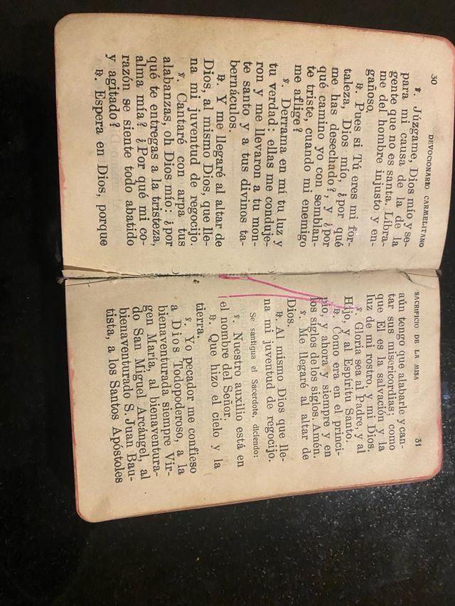 Devocionario Carmelitano, 1944