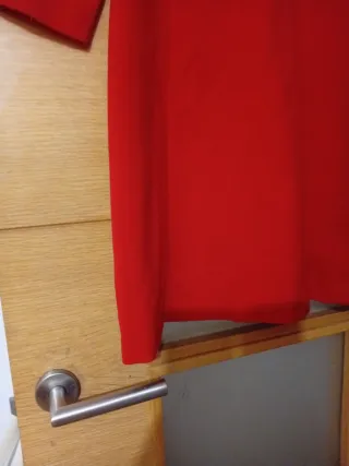 Vestido Zara Trafaluc Rojo