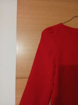 Vestido Zara Trafaluc Rojo