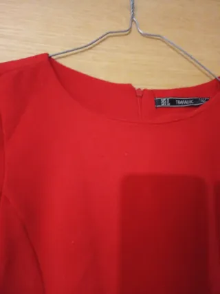 Vestido Zara Trafaluc Rojo