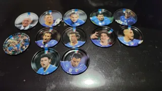 Dischetti Calciatori Italia Metallo