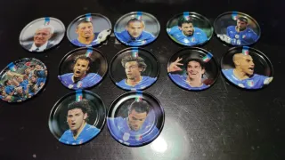 Dischetti Calciatori Italia Metallo