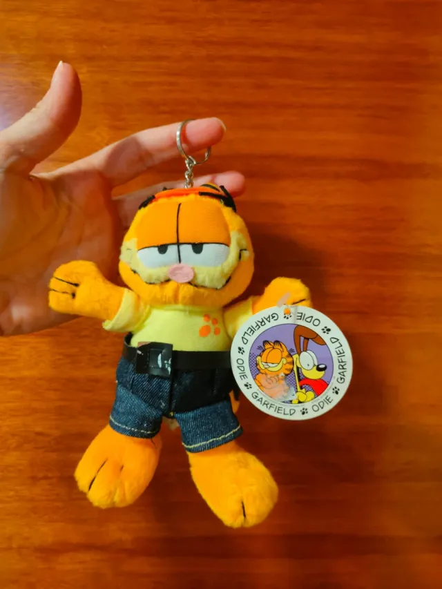 Llavero Peluche Garfield y Odie