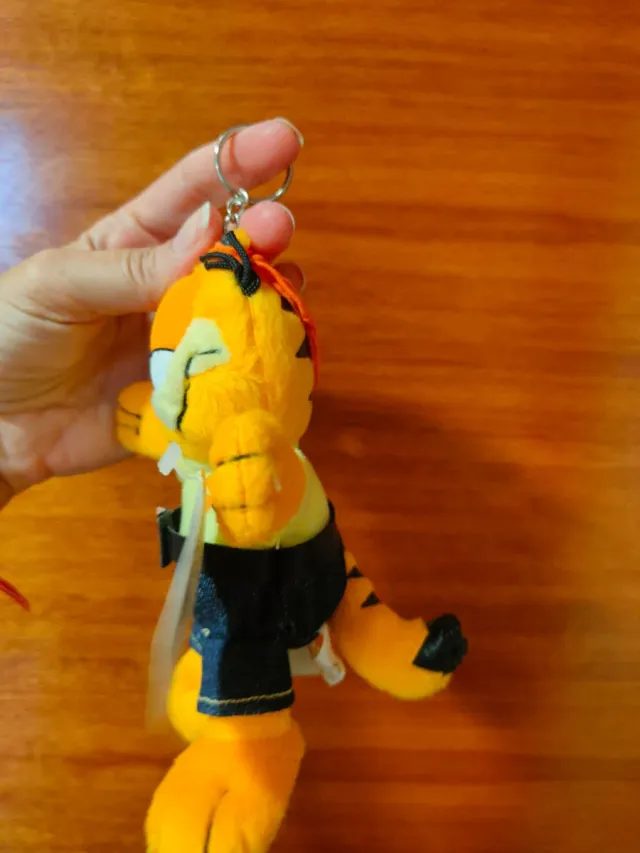 Llavero Peluche Garfield y Odie