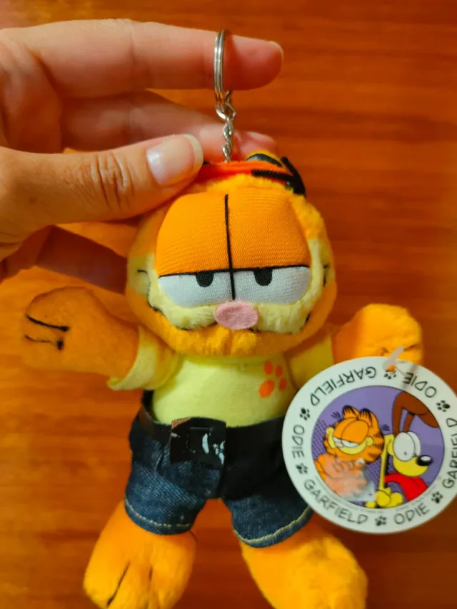 Llavero Peluche Garfield y Odie