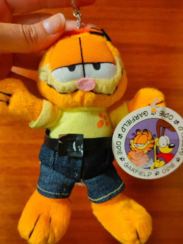 Llavero Peluche Garfield y Odie