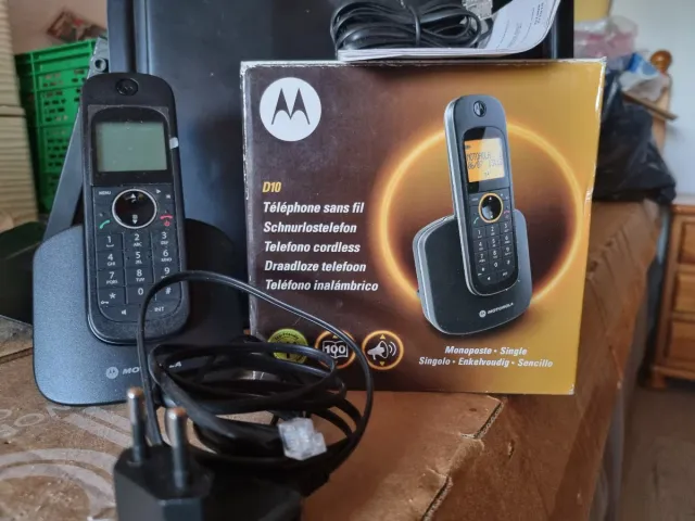 Teléfono Inalámbrico Motorola D10