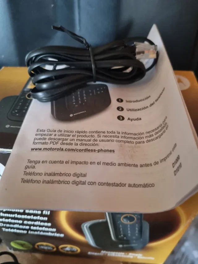 Teléfono Inalámbrico Motorola D10