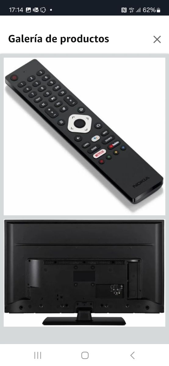 Smart TV Nokia 43 Negra