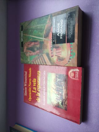 Lote 2 Libros: Amor Profano y La Vela de la Espera