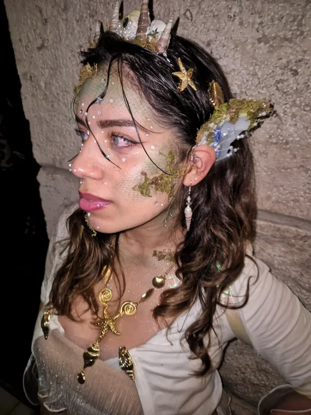 Accesorios disfraz sirena