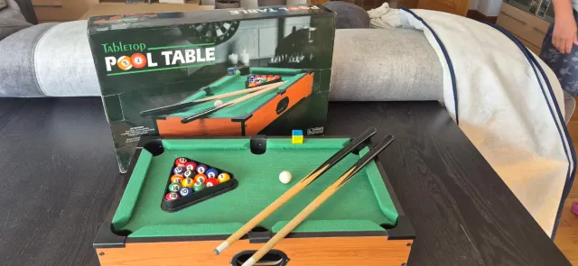 Mesa de billar de sobremesa