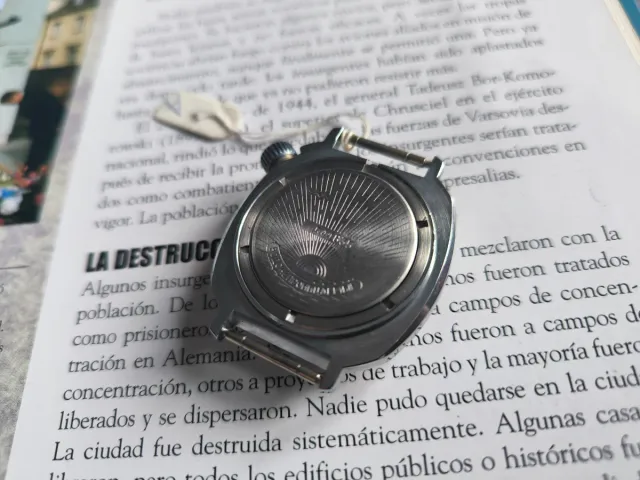 Reloj Ruso Vostok Komandirskie Soviético NOS