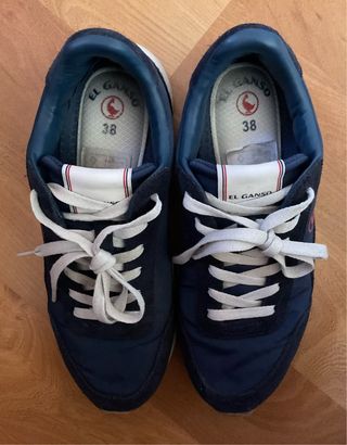 Zapatillas El Ganso Azul Talla 38