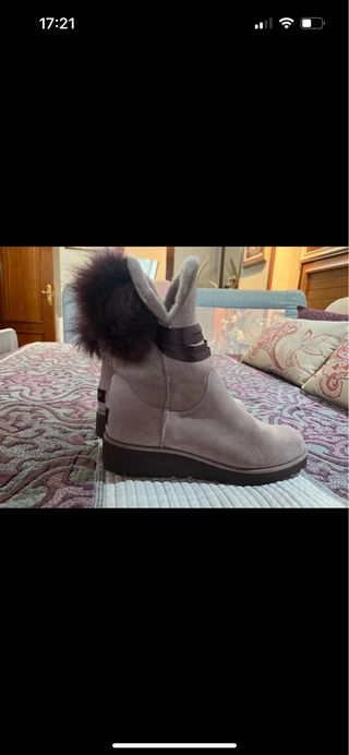 Botines UGG Rosa/Marrón Talla 39