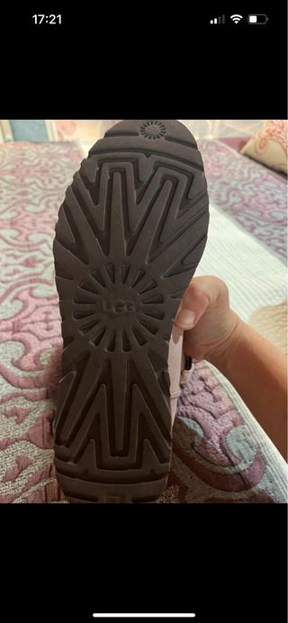 Botines UGG Rosa/Marrón Talla 39