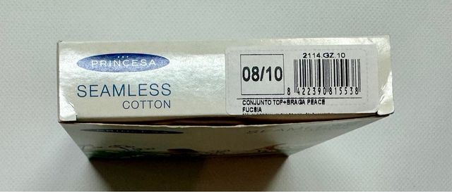 Conjunto Top+Braga Niña Talla 8/10