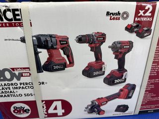 Pack Aicer: Taladro, Radial, Llave Impacto