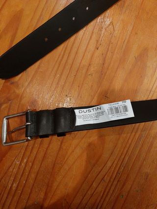 Cinturón Dustin Negro 110 cm